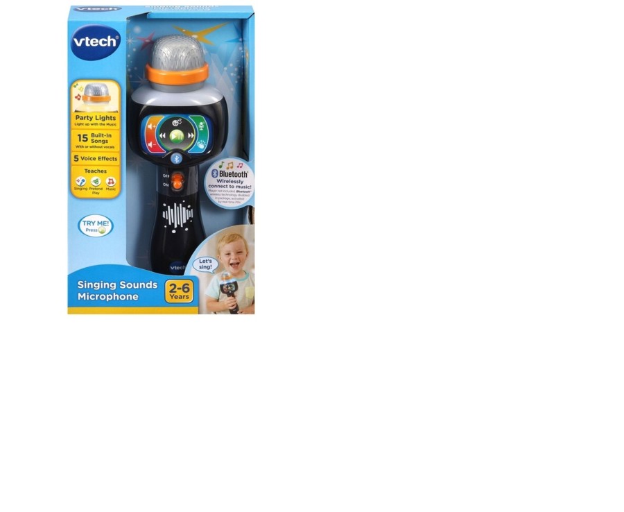 Toys Ken Black Toys | Vtech Singing Sounds Microphone