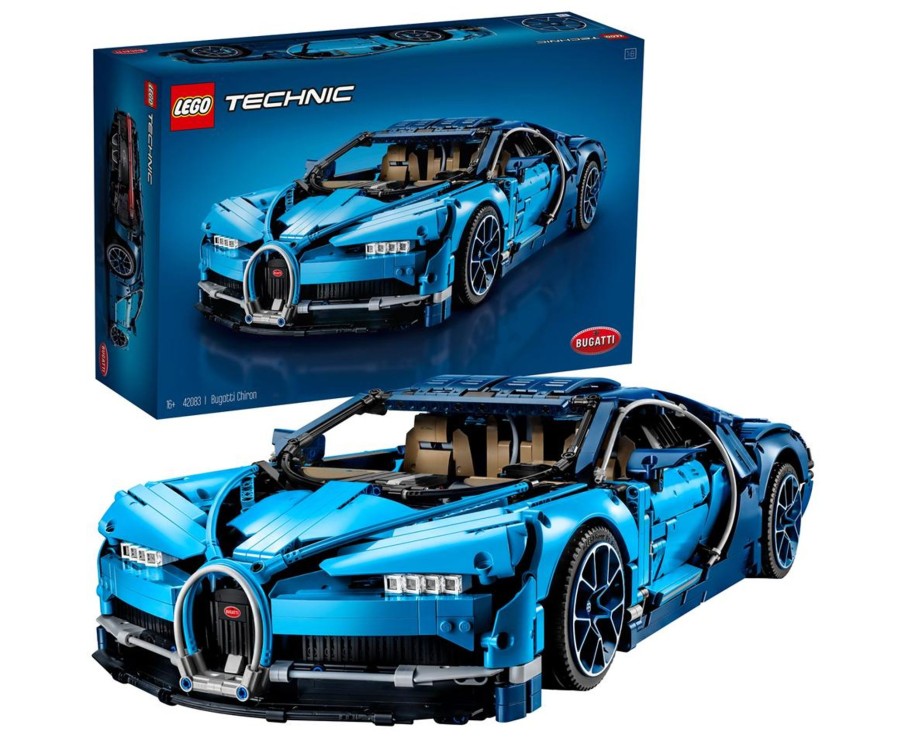 Toys Ken Black Toys | Lego® Technic Bugatti Chiron 42083 Car Model