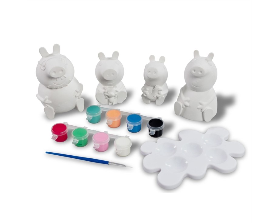 Toys Ken Black Toys | Peppa Pig Paint Up Plaster Figures