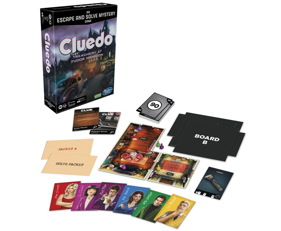 Learning & Education Ken Black Toys | Cluedo Escape Treachery At Tudor Mansion