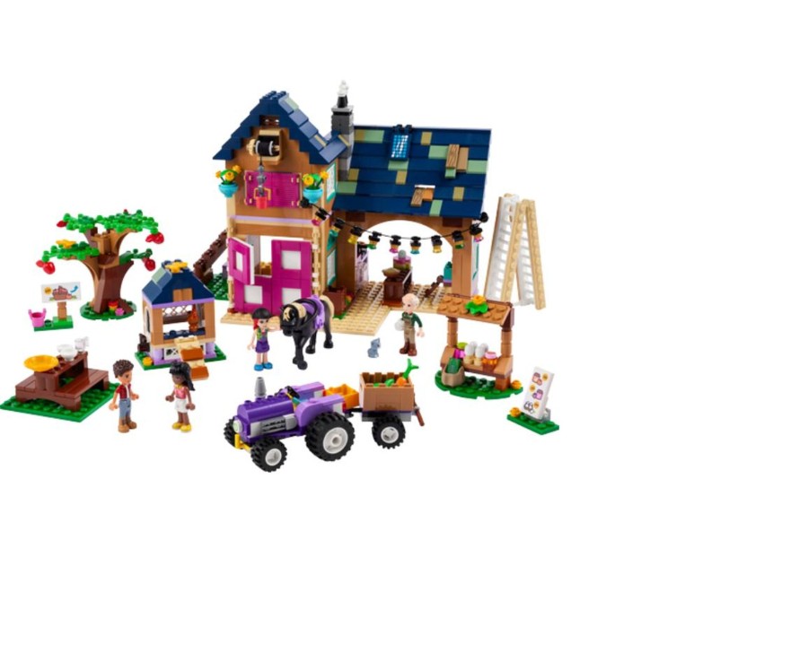 Toys Ken Black Toys | Lego Friends 41721 Organic Farm House Toy With Horse Stable