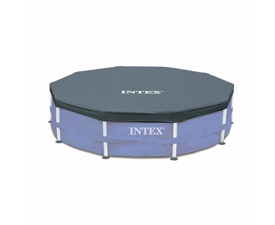 Outdoor Ken Black Toys | Intex 10Ft Metal Pool Cover