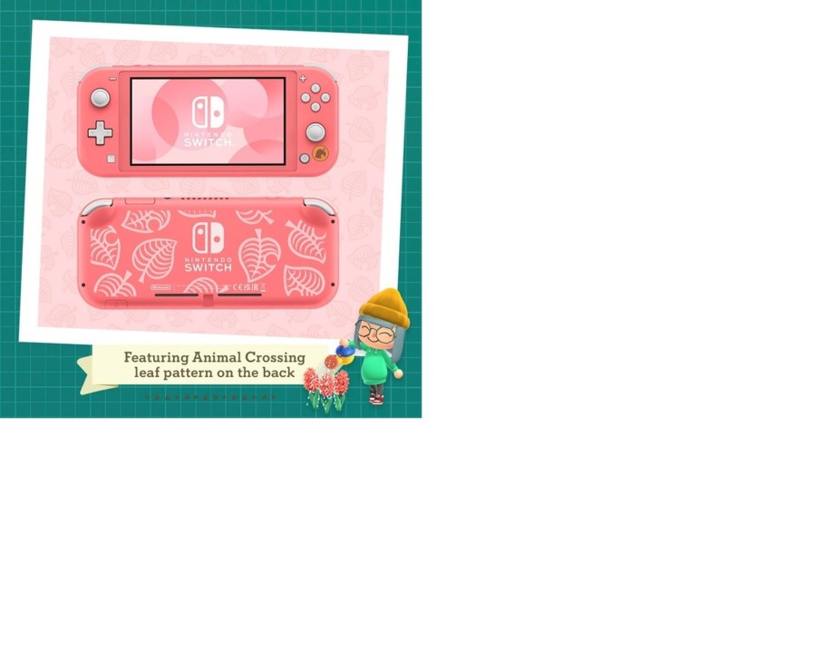 Tech & Gaming Ken Black Toys | Nintendo Switch Lite Animal Crossing: New Horizons Isabelle Aloha Edition