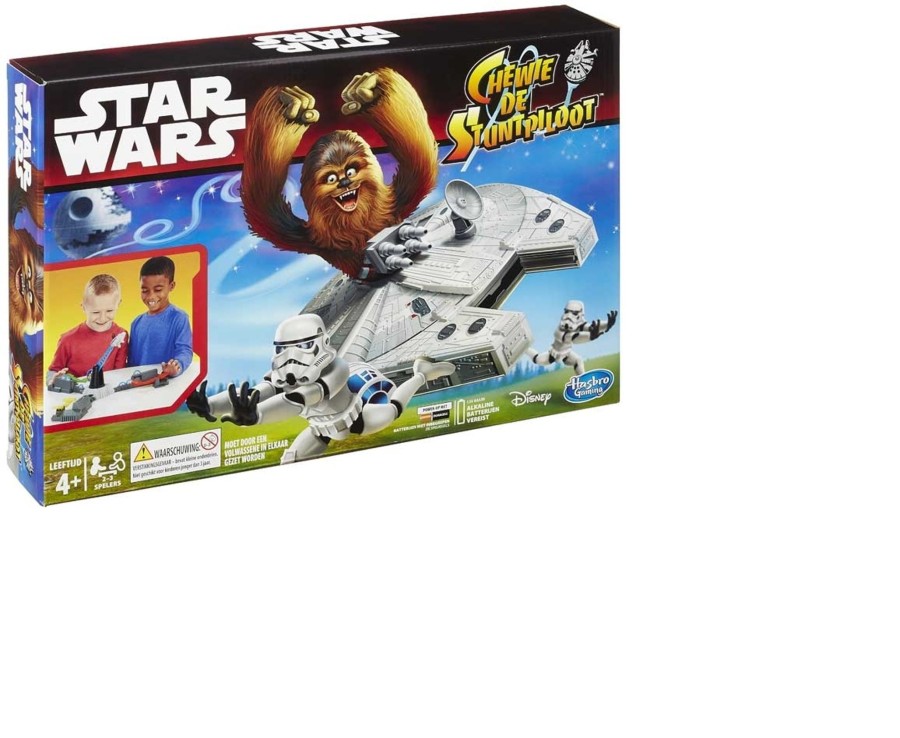 Learning & Education Ken Black Toys | Star Wars Loopin' Chewie Family Stormtrooper-Chasing Fun Chewbacca Children Game