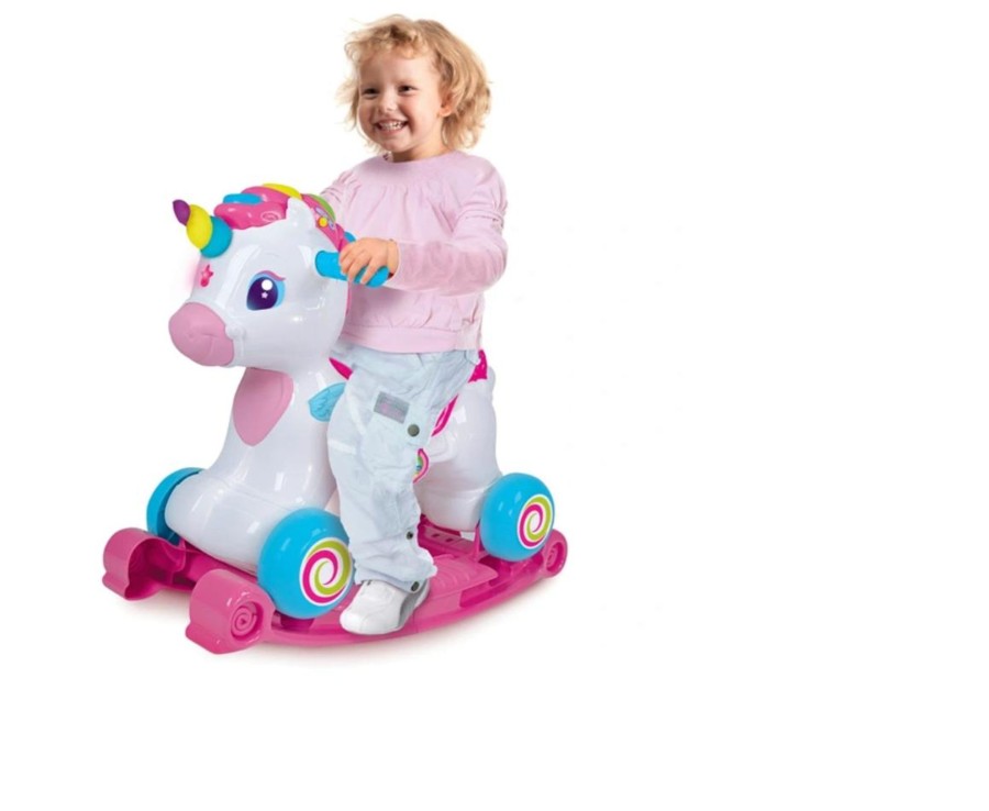 Toys Ken Black Toys | Baby Clementoni Interactive Ride On Unicorn