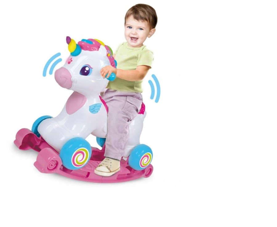 Toys Ken Black Toys | Baby Clementoni Interactive Ride On Unicorn