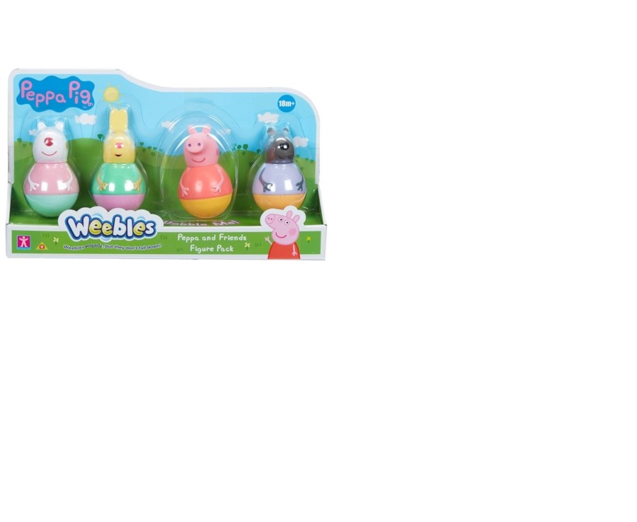 Toys Ken Black Toys | Peppa Pig Weebles Peppa And Friends Figure Pack