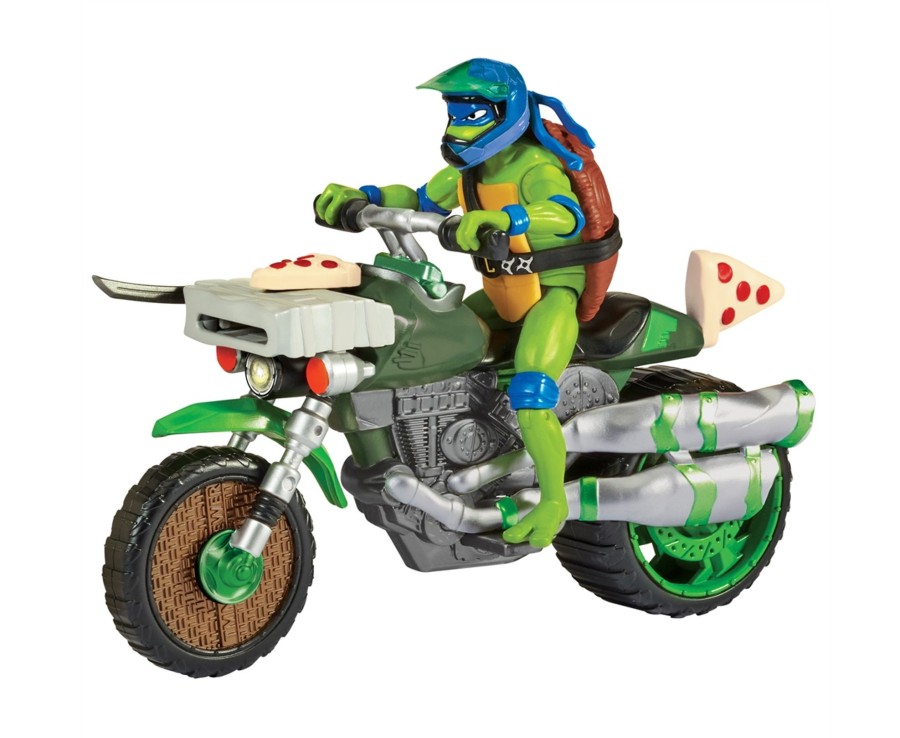 Toys Ken Black Toys | Tmnt - Mutant Mayhem Ninja Kick Cycle