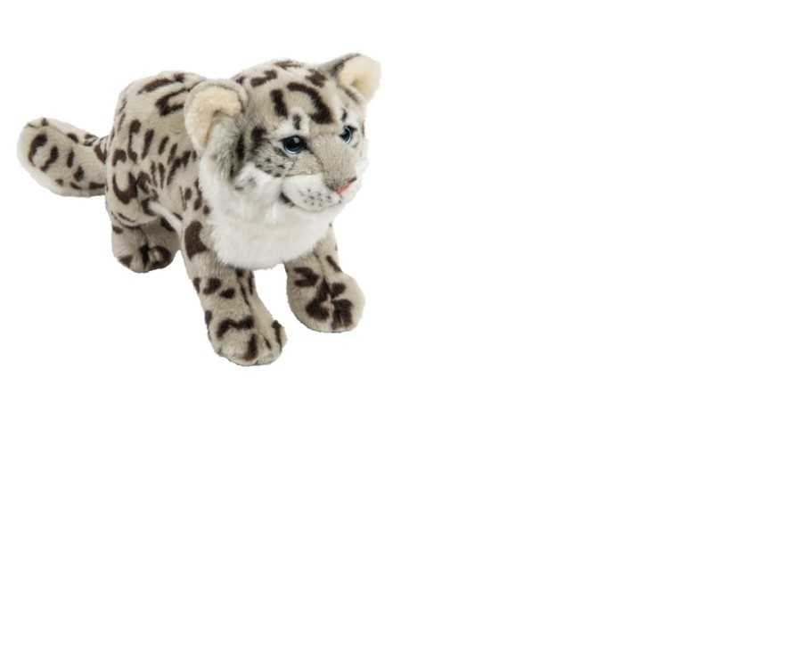 Toys Ken Black Toys | 29Cm Lucky The Snow Leopard Plush