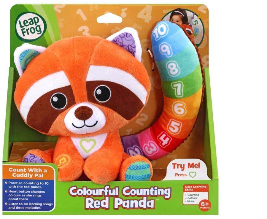 Toys Ken Black Toys | Leapfrog Colourful Counting Red Panda Baby Toy