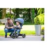 Outdoor Ken Black Toys | Q Play Rito Star Folding Trike Blue