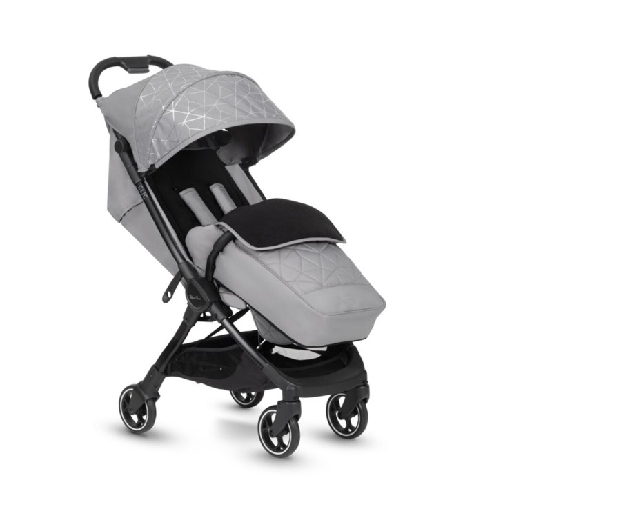 Baby Ken Black Toys | Silver Cross Clic Stroller Silver