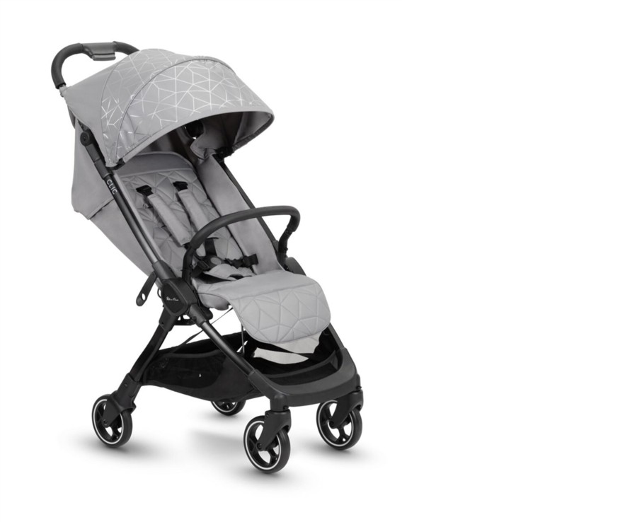 Baby Ken Black Toys | Silver Cross Clic Stroller Silver