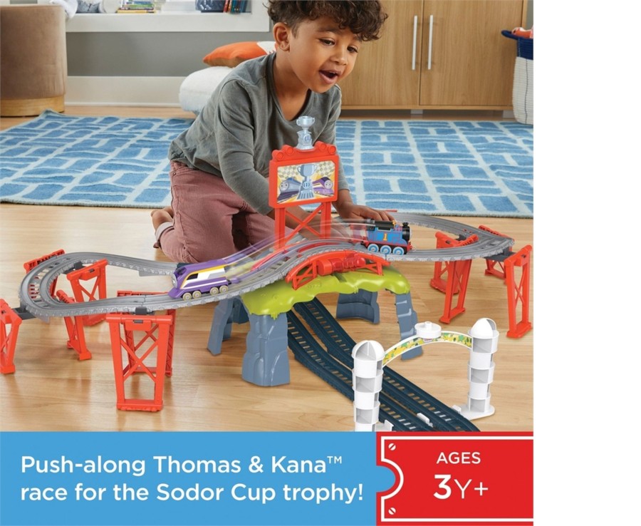 Toys Ken Black Toys | Thomas & Friends Race For The Sodor Cup Track Set