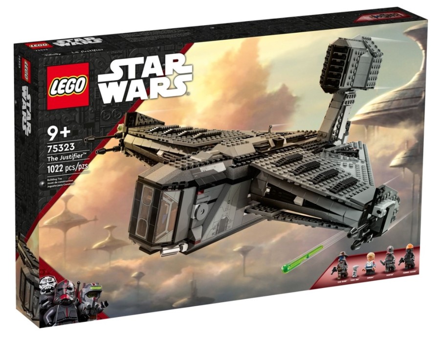 Toys Ken Black Toys | Lego 75323 Star Wars The Justifier Buildable Toy Starship