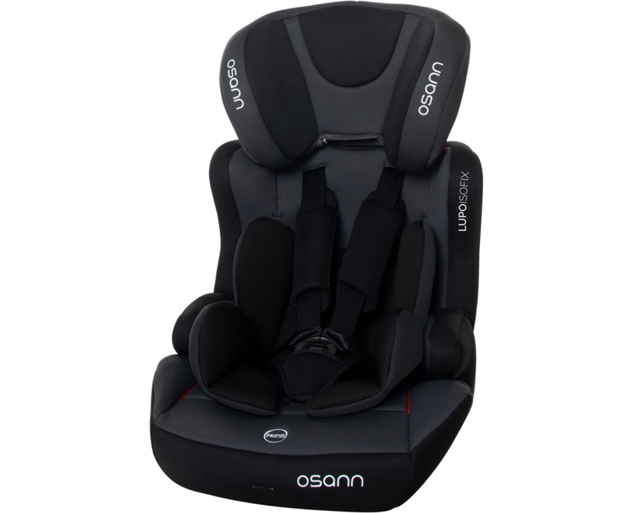 Baby Ken Black Toys | Osann Lupo Nero Isofix Group 1/2/3 Harnessed High Back Booster Car Seat