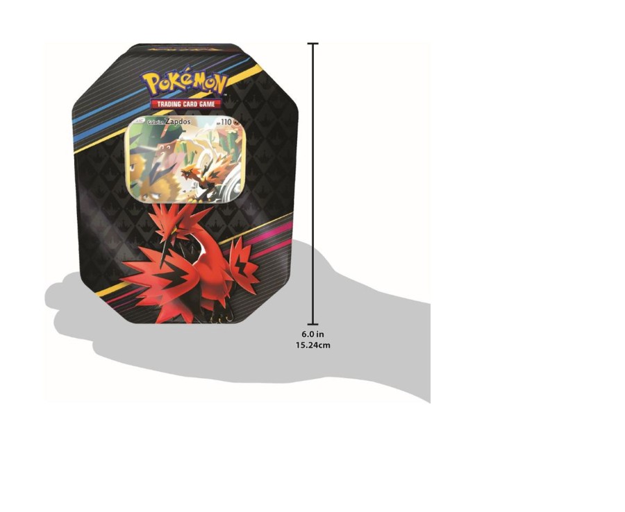 Toys Ken Black Toys | Pokemon Tcg: Sword & Shield 12.5- Special Art Tin Zapados