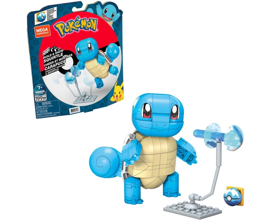 Toys Ken Black Toys | Mega Construx Pokemon Squirtle