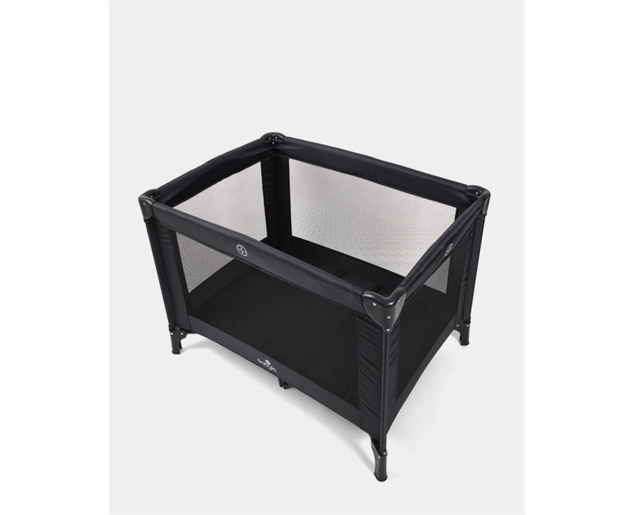 Baby Ken Black Toys | Babylo Alpha Travel Cot - Black