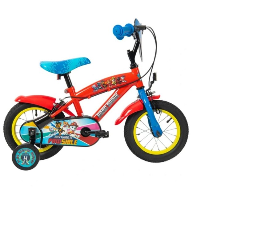 Outdoor Ken Black Toys | 12 Inch Paw Patrol Bike