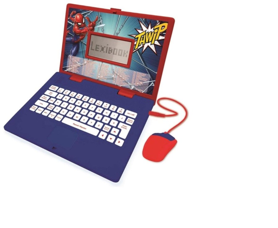 Toys Ken Black Toys | Lexibook Spider-Man Bilingual Laptop