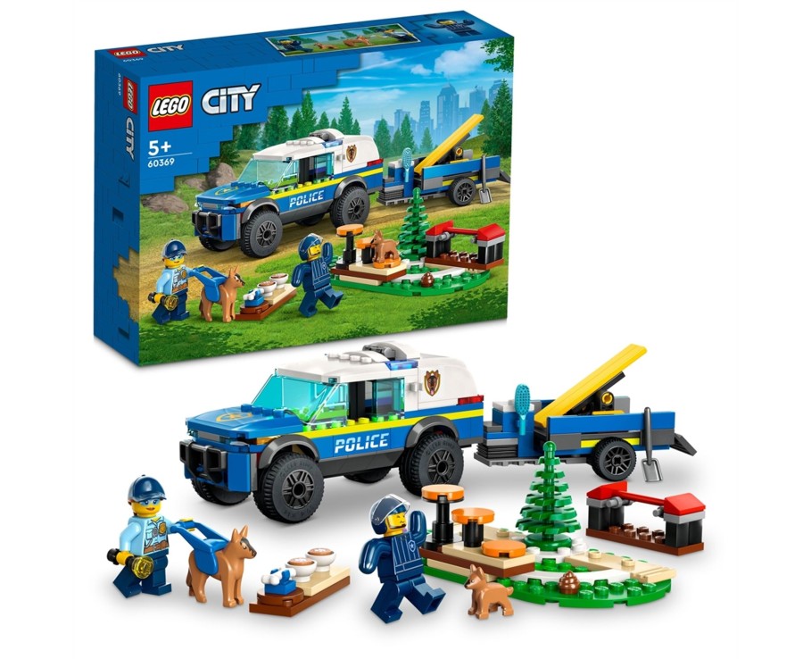 Toys Ken Black Toys | Lego® City Mobile Police Dog Training 60369