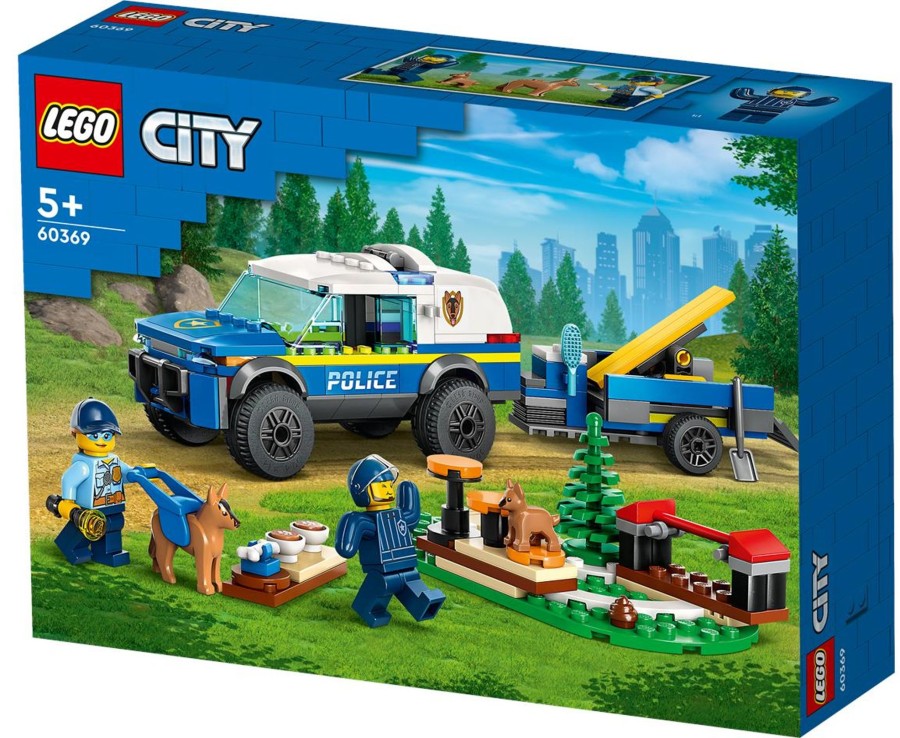 Toys Ken Black Toys | Lego® City Mobile Police Dog Training 60369