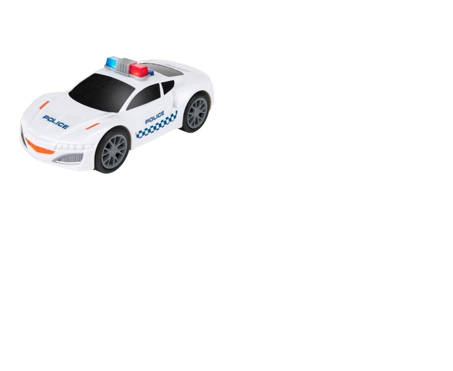 Toys Ken Black Toys | Super Wheelz Small Lights And Sounds Police Car