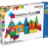 Learning & Education Ken Black Toys | Magna-Tiles Clear Colours 48 Piece Deluxe Set