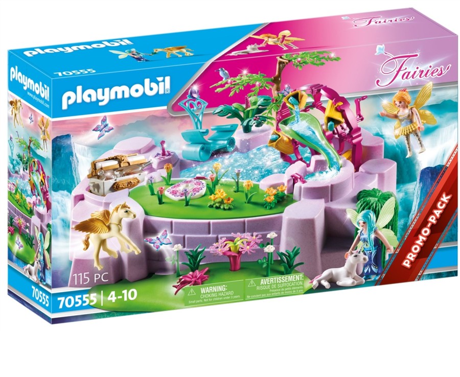 Toys Ken Black Toys | Playmobil 70555 Fairy Crystal Lake