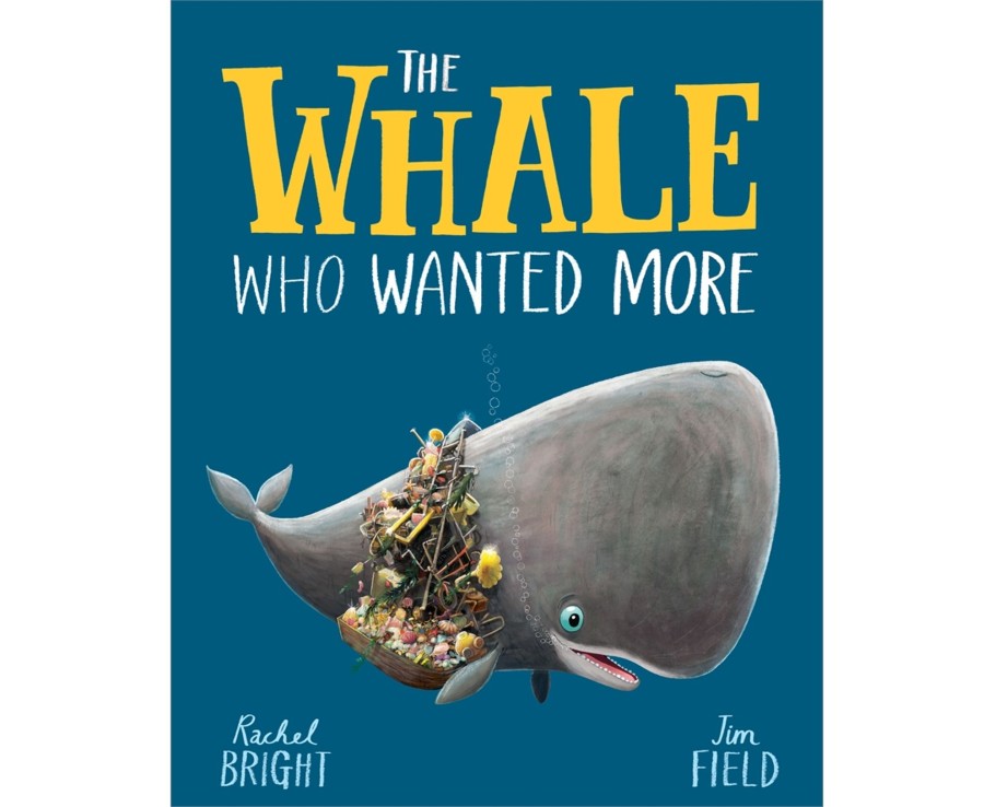 Learning & Education Ken Black Toys | The Whale Who Wanted More Paperback Book By Rachel Bright