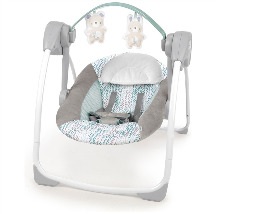 Baby Ken Black Toys | Ingenuity Comfort 2 Go Portable Swing Spruce