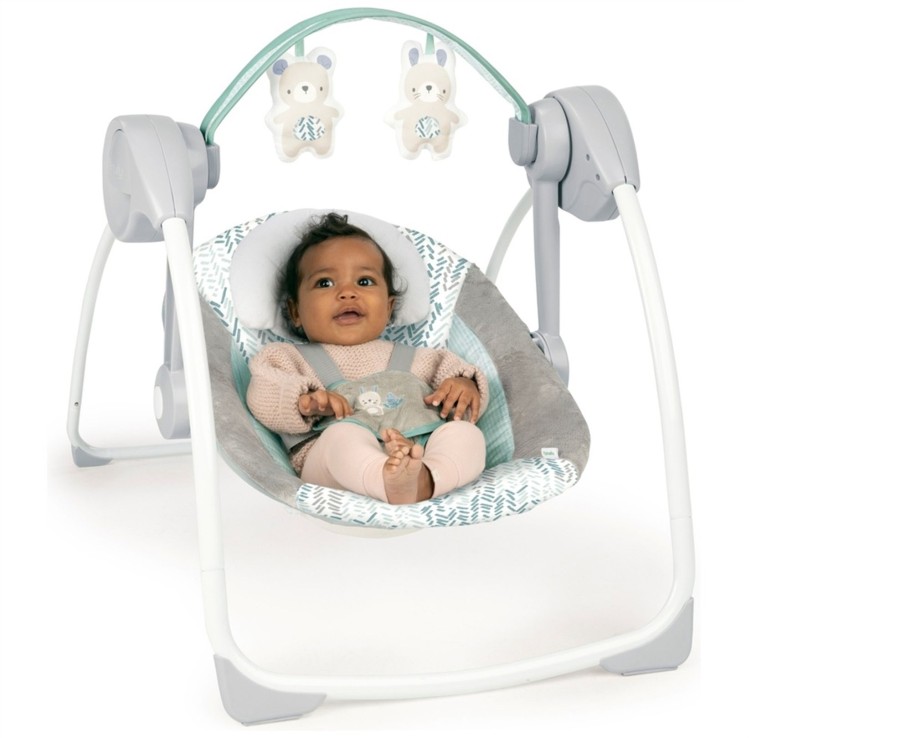 Baby Ken Black Toys | Ingenuity Comfort 2 Go Portable Swing Spruce