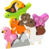 Toys Ken Black Toys | Animal Stacking Tower Toy & Bag