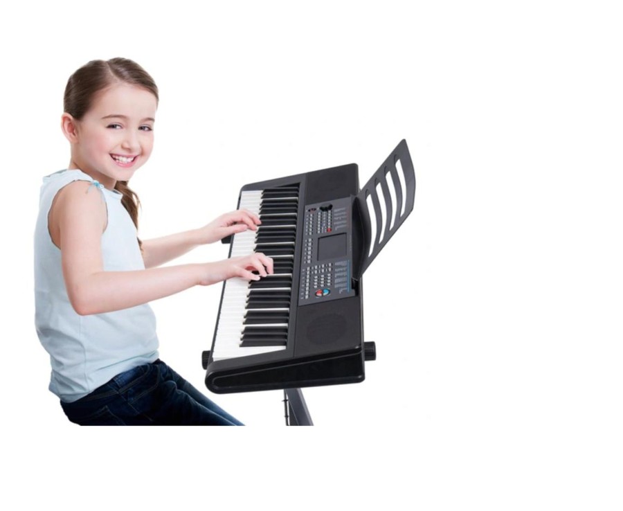 Learning & Education Ken Black Toys | 61 Key Electronic Keyboard Sm 61K