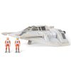 Toys Ken Black Toys | Star Wars Micro Galaxy Squadron Luke Skywalker'S Snowspeeder With 3Cm Luke Skywalker & Sarak Raltar Micro Figures