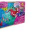 Learning & Education Ken Black Toys | Disney Princess 3 In 1 Puzzle In Wooden Storage Tray