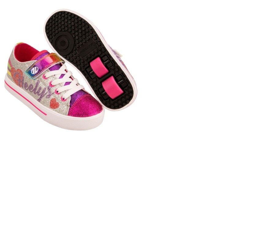 Outdoor Ken Black Toys | Heelys Snazzy X2 Rainbow Heart Size Uk 12