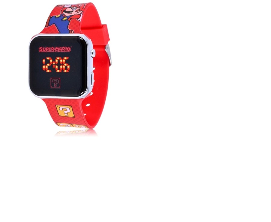 Tech & Gaming Ken Black Toys | Super Mario Kids Led Watch