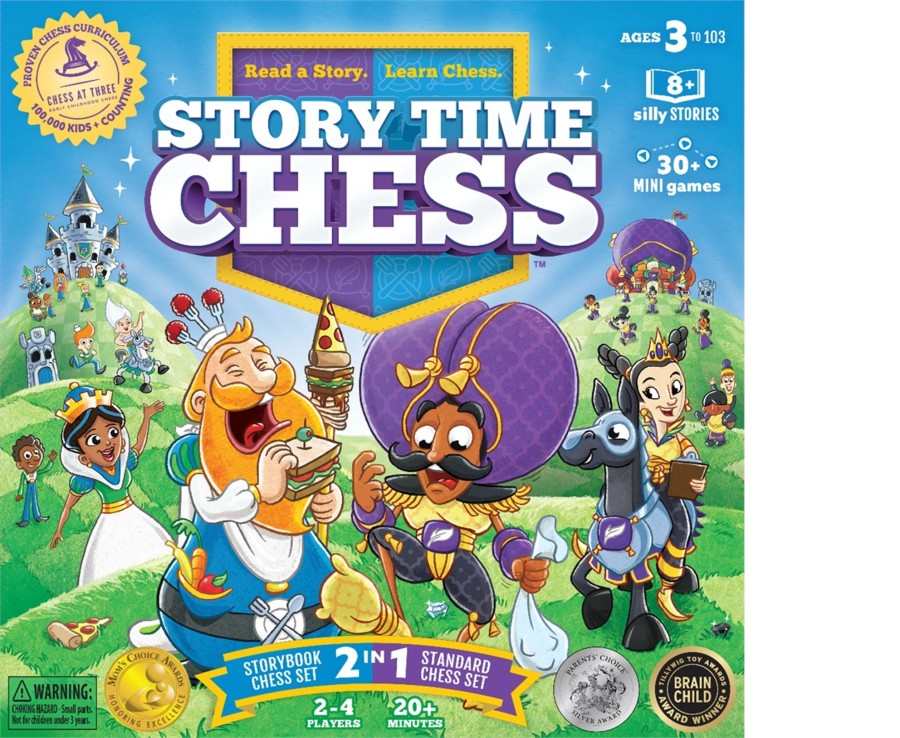 Learning & Education Ken Black Toys | Storytime Chess Set