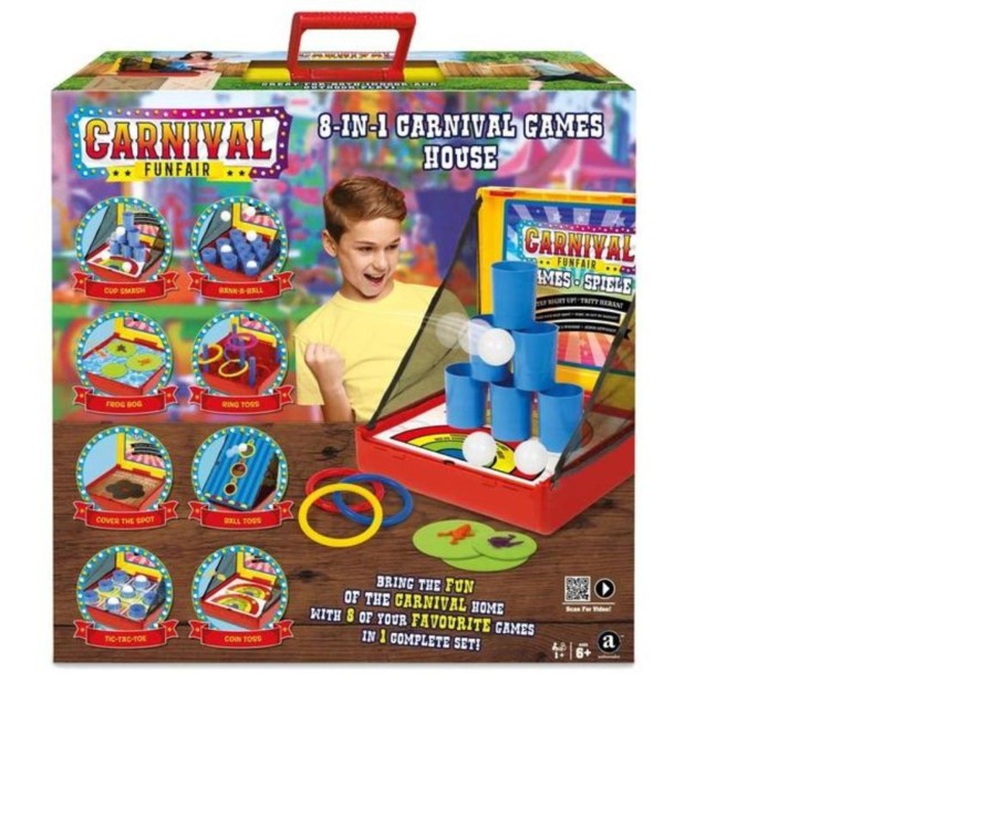 Learning & Education Ken Black Toys | Carnival Funfair 8-In-1 Carnival Games