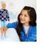 Toys Ken Black Toys | Ken Fashionistas Doll 191 Checkered Hearts Jumper