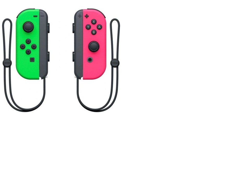 Tech & Gaming Ken Black Toys | Nintendo Switch Joy-Con Controller Pair - Green/Pink