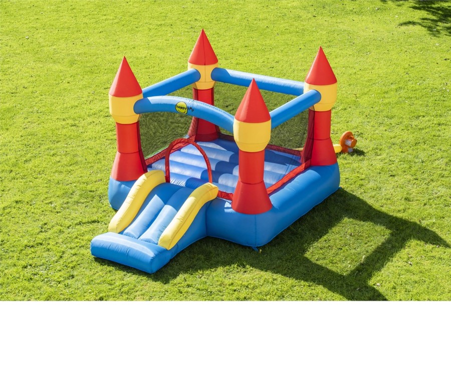 Outdoor Ken Black Toys | Happy Hop Castle Bouncer With Slide