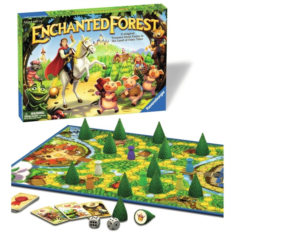 Learning & Education Ken Black Toys | Ravensburger Enchanted Forest - A Magical Treasure Hunt Game