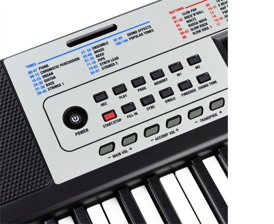 Learning & Education Ken Black Toys | 54 Key Electronic Keyboard Sm54K