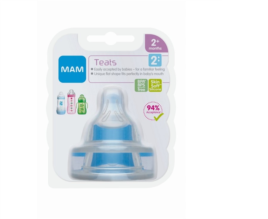 Baby Ken Black Toys | Mam Teat 2 Medium Flow 2 Pack 2 Months+