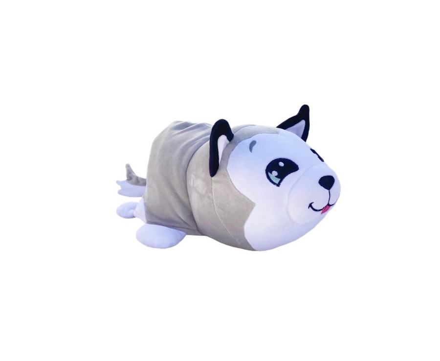 Toys Ken Black Toys | Flip A Zoo Mushmillows 15In - Polar Bear/Husky