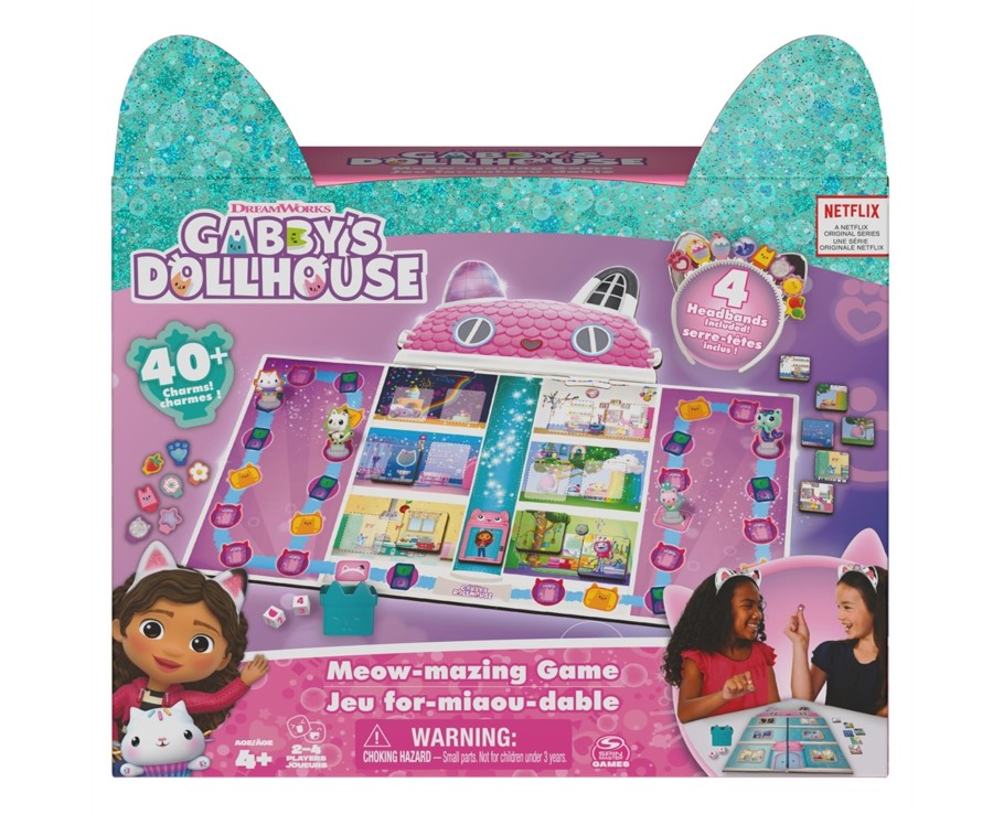 Learning & Education Ken Black Toys | Gabbys Dollhouse Game