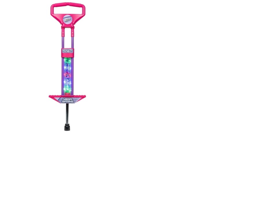 Outdoor Ken Black Toys | Pink Flashing Pogo Stick